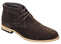 Mens PU Suede Ankle Boots