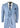 Mens Light Blue Sky 3 Piece Suit Classic Stitch Wedding Summer Prom Classic