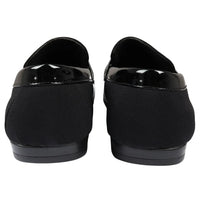 Men's Slip On Lightweight Black Loafer Shoes