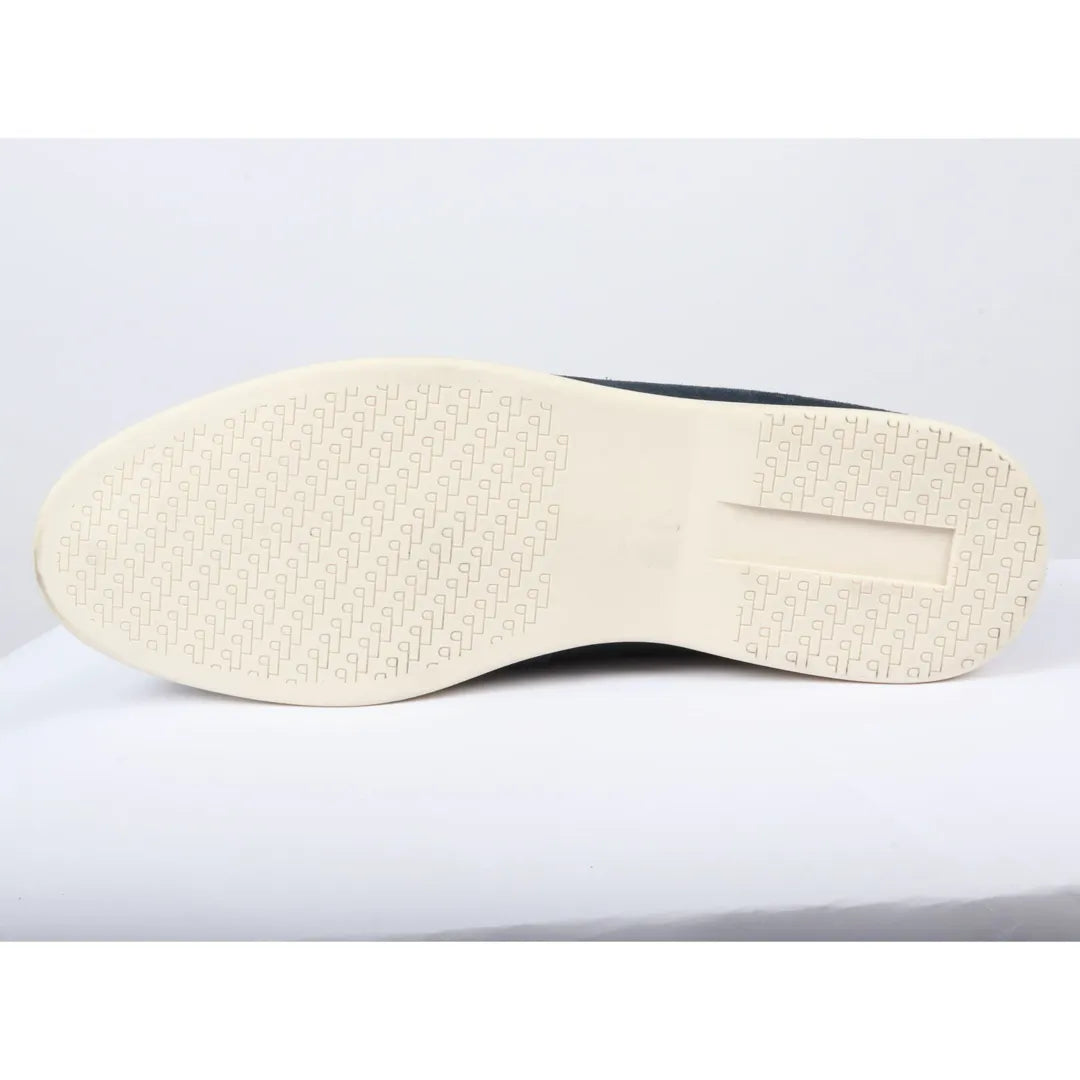 Men's Suede Navy Slip On Comfort Fit Loafers
