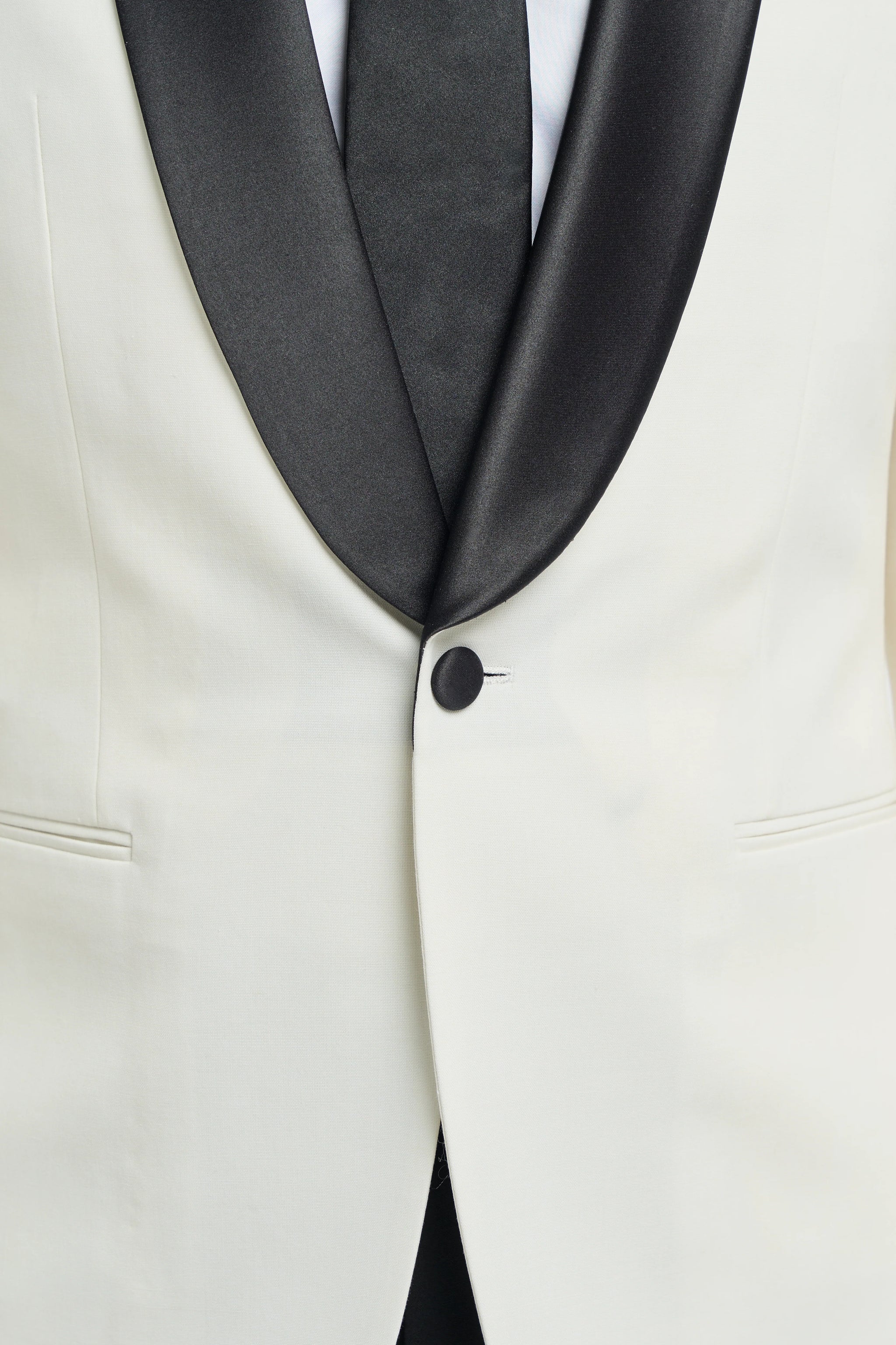 Aspen - Men's Cream 2 Piece Shawl Collar Tuxedo Suit