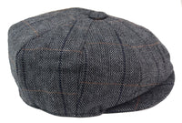 Mens 8 Panel Peaky Blinders Cap -  Cavani Albert