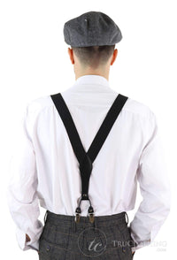 Mens Vintage Trouser Braces/Suspenders - Many Colours