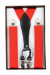 Mens Vintage Trouser Braces/Suspenders - Many Colours