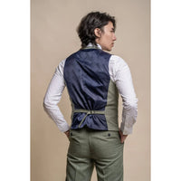 Miami - Men's Sage Green Summer Waistcoat