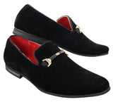 Mens Slip-On Buckle Shoes