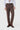 Thomas - Pantaloni bărbătești din tweed cu model herringbone, maro, din amestec de lână