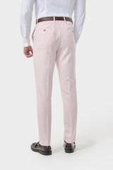Tropez - Pantaloni eleganti roz pentru bărbați