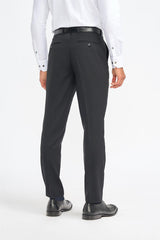 Roberto - Pantaloni eleganti bărbătești cu dungi negre
