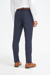 Malibu - Pantaloni formali bleumarin pentru bărbați