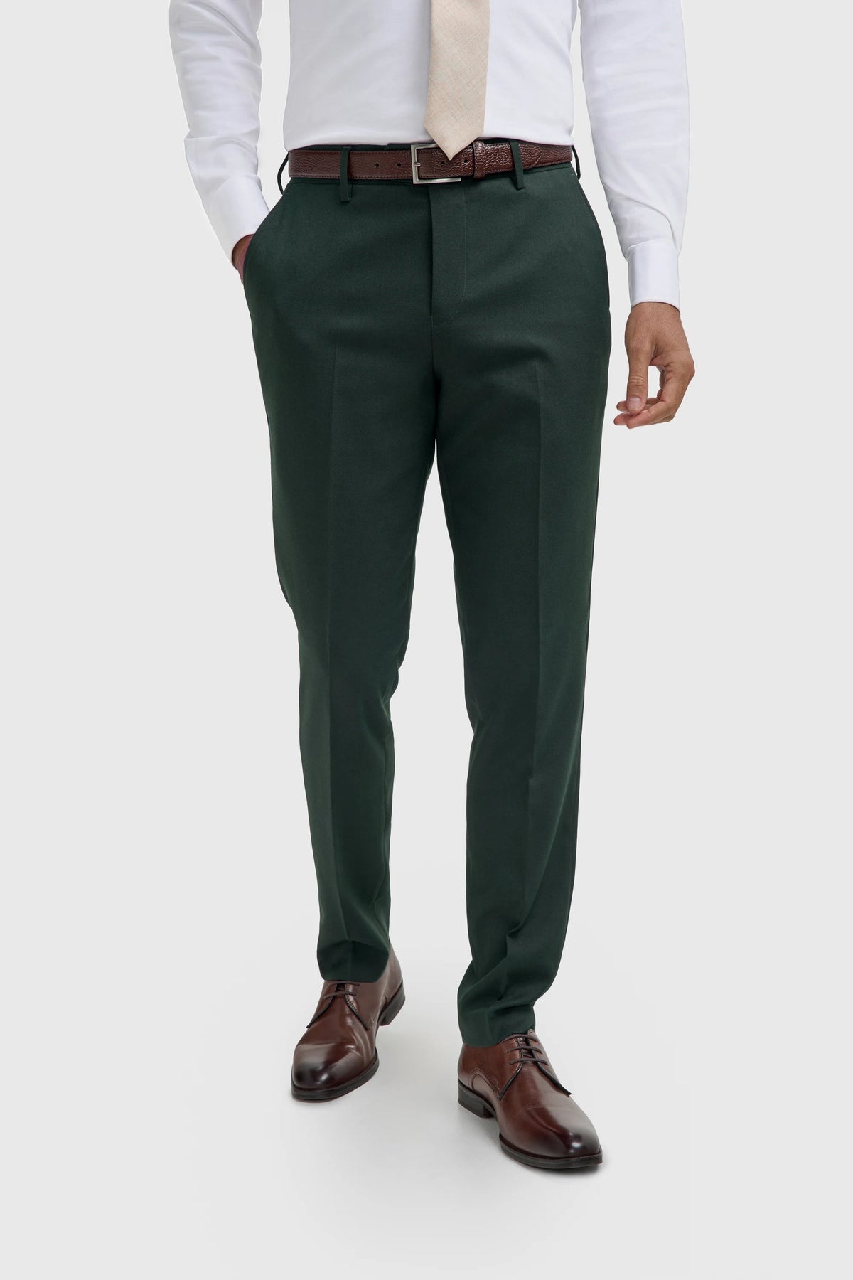 Malibu - Pantaloni bărbătești verde pădure
