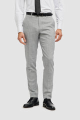 Malibu - Pantaloni eleganti gri pentru bărbați