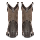 Mens High Western Boots Real Leather Black Riding Dancing Hunting Cowboy Vintage Pointed Toe