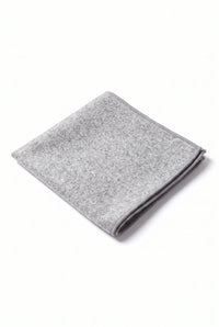 Batistă de buzunar bărbătească gri din tweed