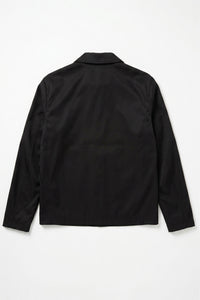 Jachetă Harrington impermeabilă cu guler negru pentru bărbați