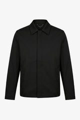 Jachetă Harrington impermeabilă cu guler negru pentru bărbați