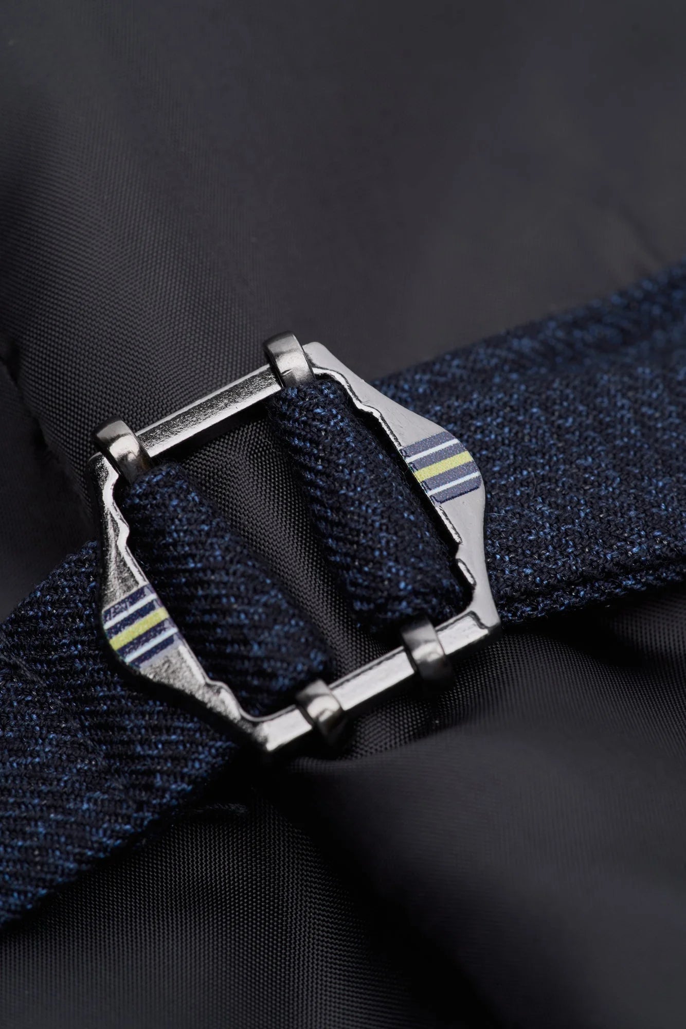 Caridi - Vestă bărbătească din tweed bleumarin