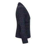 TPSTZ72 - Sacou tweed bleumarin pentru femei