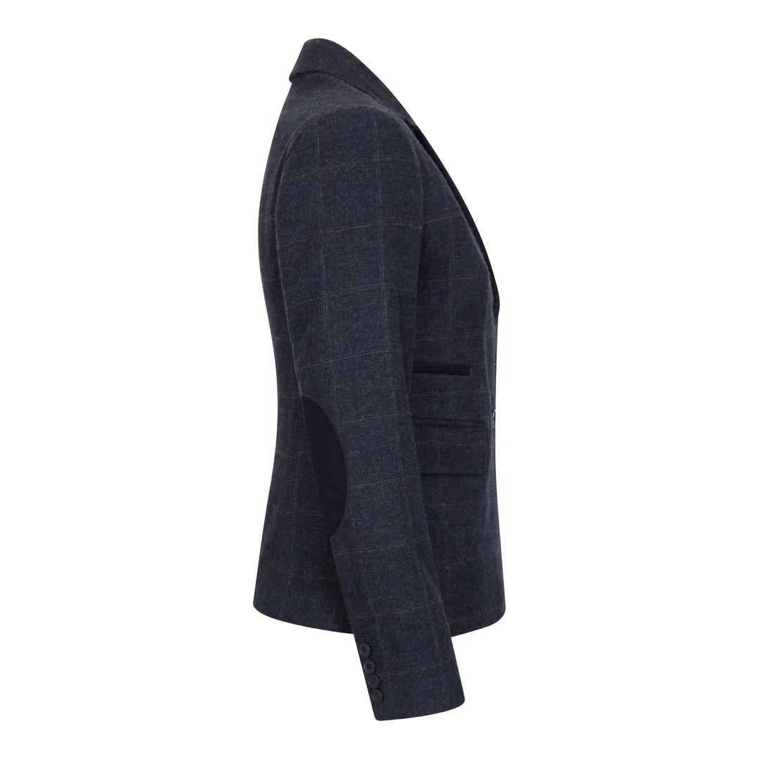 TPSTZ72 - Sacou tweed bleumarin pentru femei