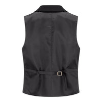 TPW-13 - Costum negru simplu pentru femei, format din 3 piese