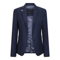 TPW-14 - Costum de damă bleumarin, simplu, din 3 piese