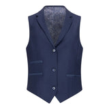 TPW-14 - Costum de damă bleumarin, simplu, din 3 piese