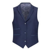 TPW-14 - Costum de damă bleumarin, simplu, din 3 piese