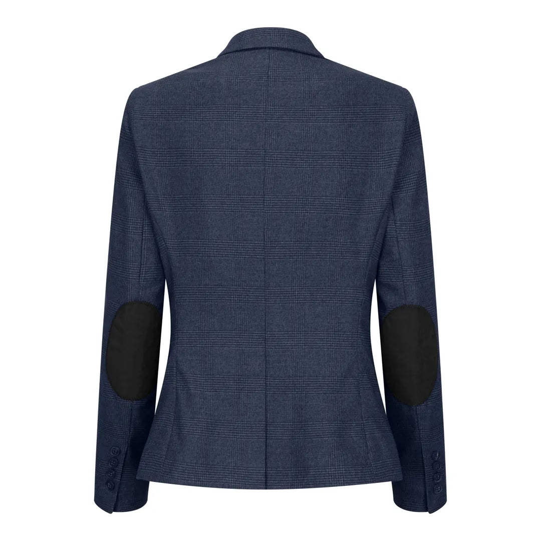 TPW52 - Costum de damă bleumarin cu 3 piese în carouri Prince Of Wales