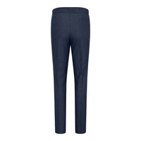 TPW52 - Costum de damă bleumarin cu 3 piese în carouri Prince Of Wales