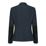 TPW53 - Costum verde de damă din 3 piese, model Prince Of Wales, în carouri