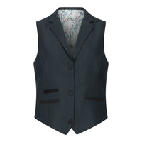 TPW53 - Costum verde de damă din 3 piese, model Prince Of Wales, în carouri