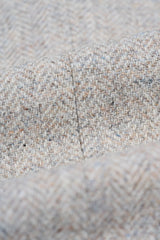 Thomas - Costum bărbătesc gri din 3 piese din amestec de lână și tweed