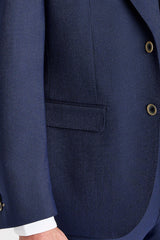 Costum de mireasă clasic Belmont bleumarin, 3 piese, pentru bărbați