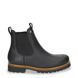 Beny Igloo C1 - Ghete Chelsea din piele impermeabile negre pentru bărbați