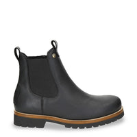 Beny Igloo C1 - Ghete Chelsea din piele impermeabile negre pentru bărbați