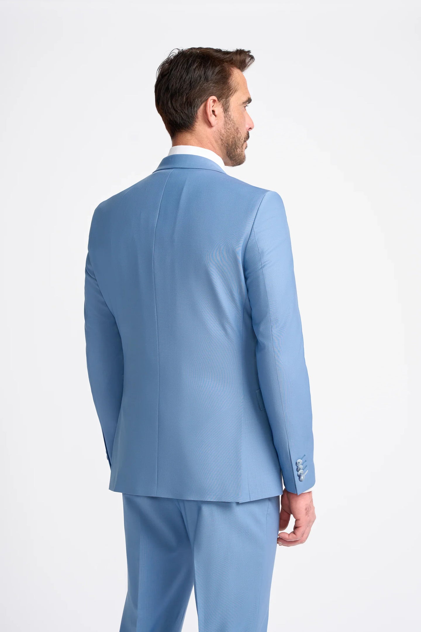 Bond - Men's Sky Blue Tailored Fit Blazer