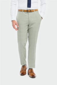 Camden - Pantaloni bărbătești verde salvie
