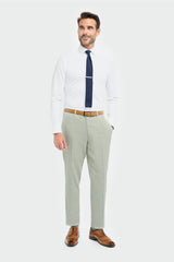 Camden - Pantaloni bărbătești verde salvie