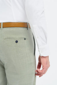 Camden - Pantaloni bărbătești verde salvie