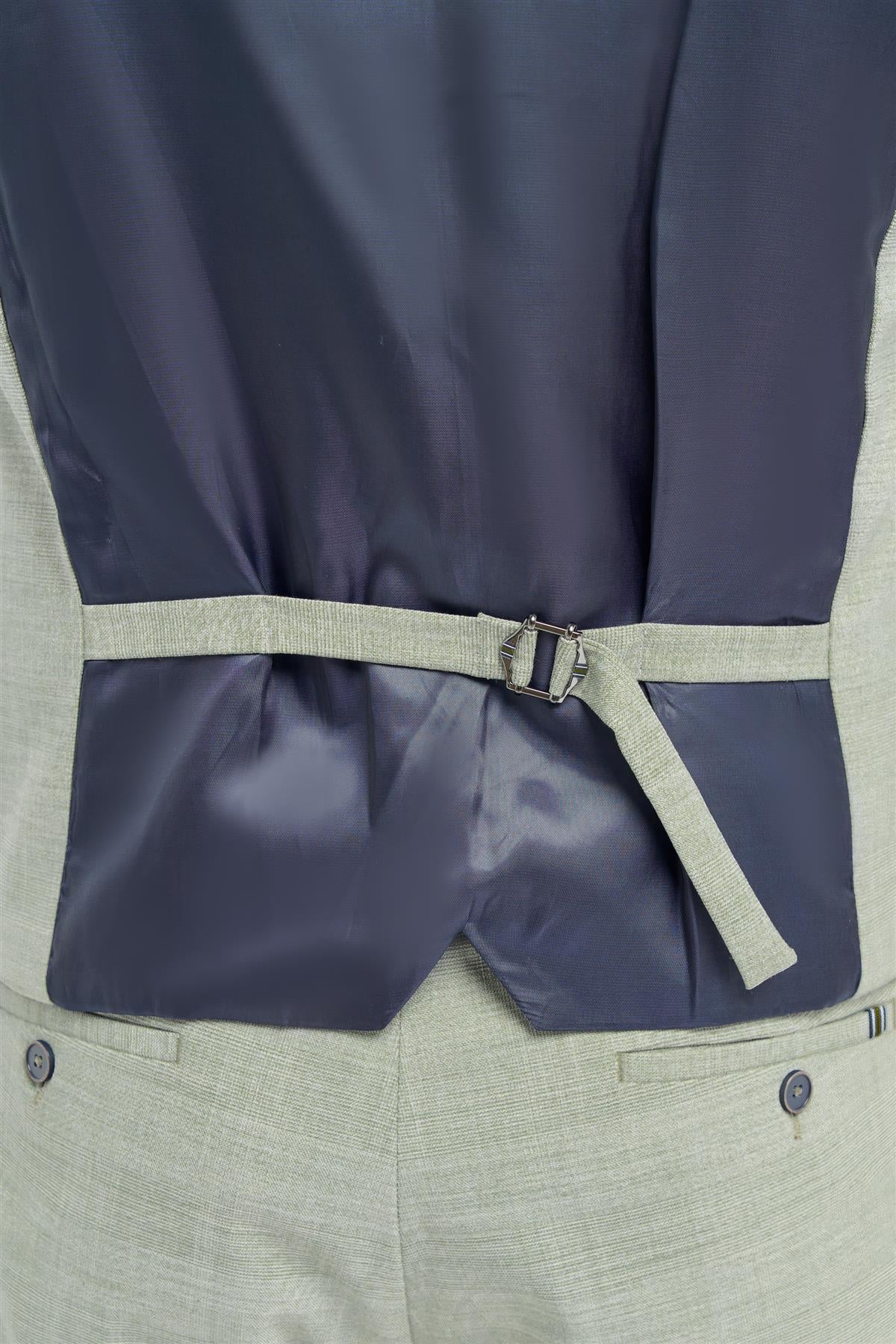 Camden - Vestă bărbătească verde salvie