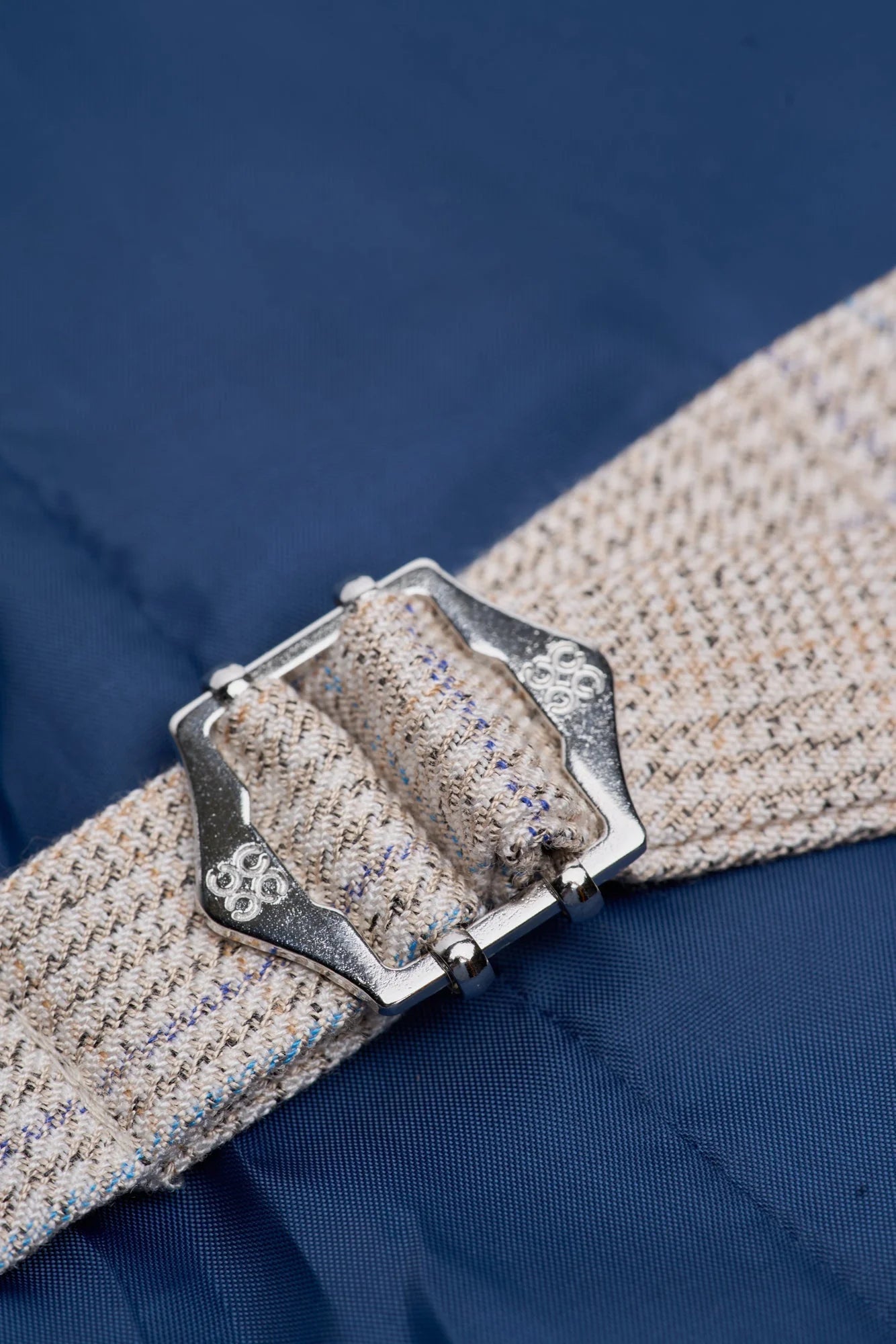 Caridi - Vestă de mireasă bărbătească din tweed bej