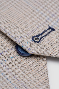 Caridi - Vestă de mireasă bărbătească din tweed bej