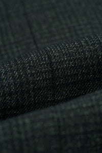 Vestă bărbătească din tweed verde măsliniu Caridi