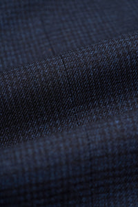 Caridi - Pantaloni bărbătești din tweed bleumarin