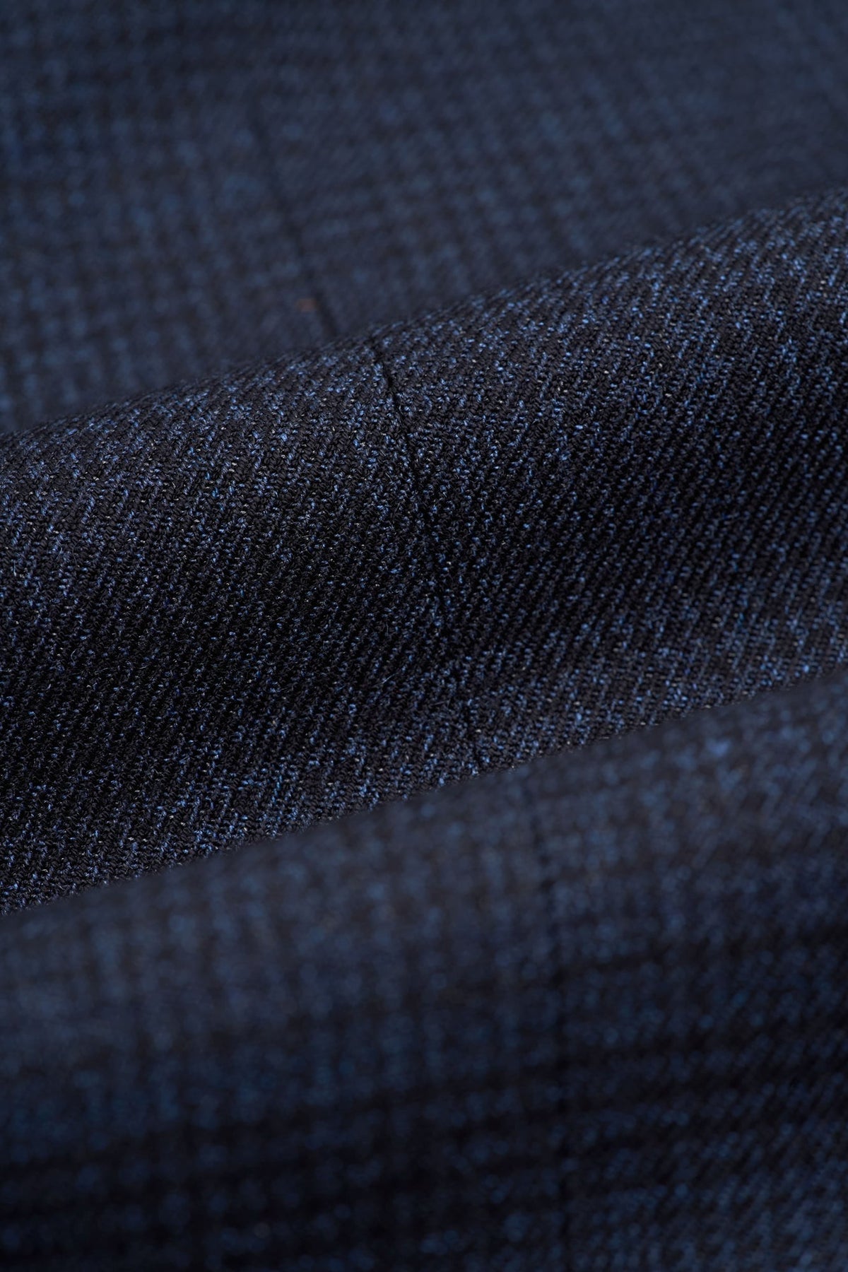 Caridi - Pantaloni bărbătești din tweed bleumarin