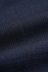 Caridi - Pantaloni bărbătești din tweed bleumarin