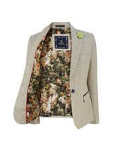 Ladies Tweed Cream Blazer