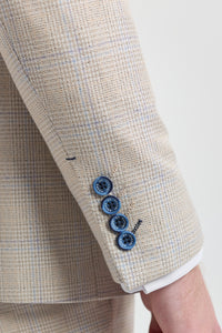 Costum de mireasă bărbătesc crem din 3 piese - Cavani Caridi