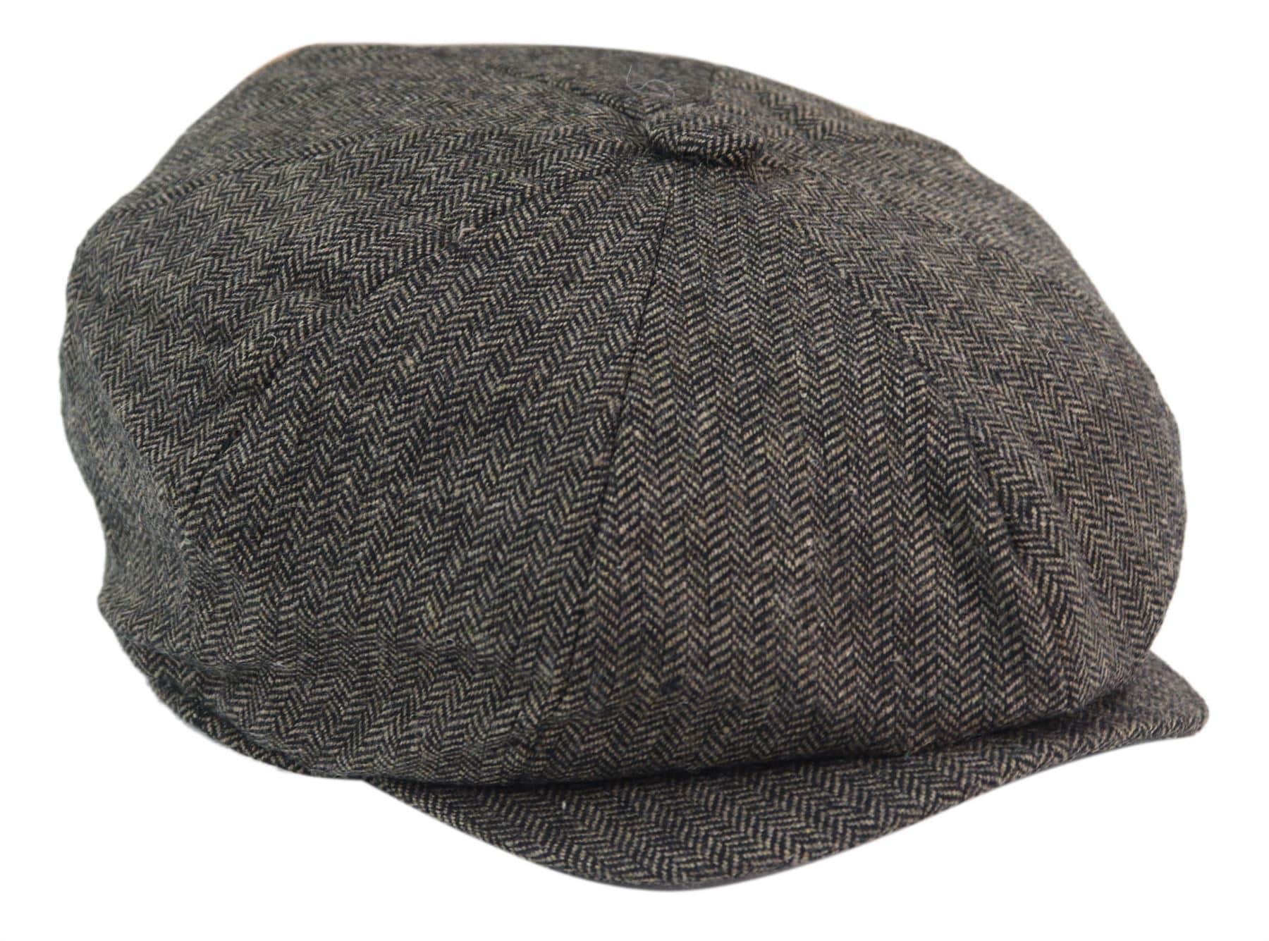 Mens 8 Panel Peaky Blinders Cap - Cavani Martez