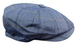 Men's 8 Panel Peaky BlindersTweed Flat Cap - Cavani Connall